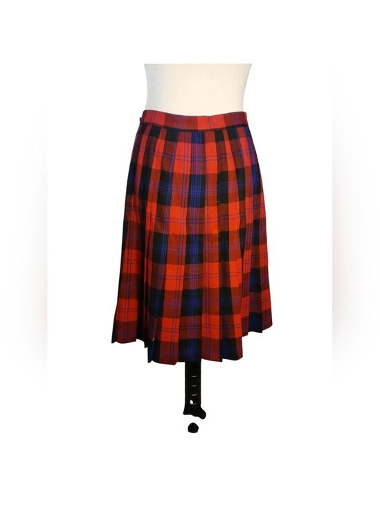 Talbots Dresses & Skirts - Vintage Talbots Wool Plaid Kilt Skirt Size 8